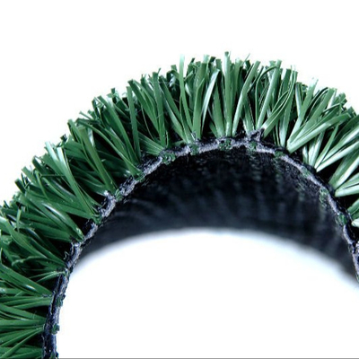 Dtex 10000 Green Artificial Football Fake Grass 15mm tinggi tumpukan Untuk olahraga dan kegiatan luar ruangan lainnya