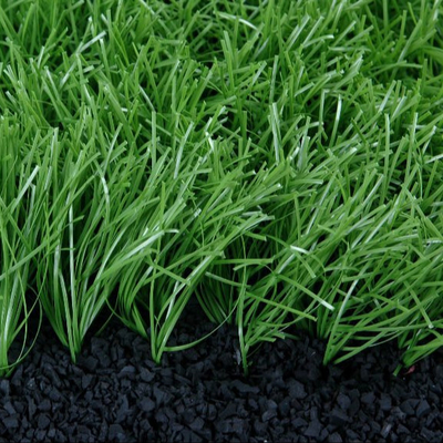 40mm Tinggi Tumpukan Tahan UV Hijau Olahraga Grass Palsu Dengan Banyak Parameter Disesuaikan