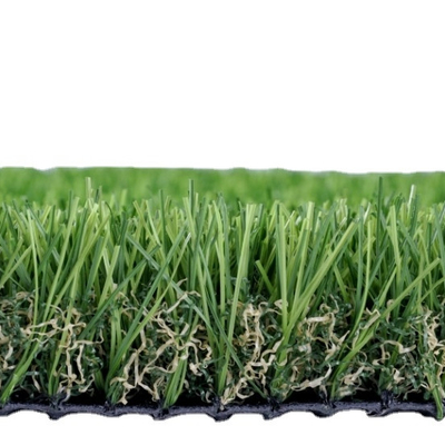 50mm Tinggi Tumpukan Dalam ruangan / Lantai Luar Ruang rumput buatan Disesuaikan untuk Lapangan Sepak Bola atau Area Lansekap