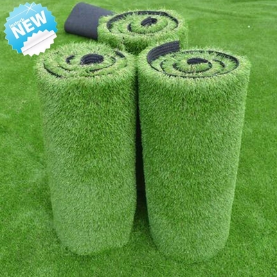 SBR Lateks Backing Synthetic Landscape Green Grass 45mm Untuk Paving Of Leisure Places Lapangan Keluarga Dan Taman