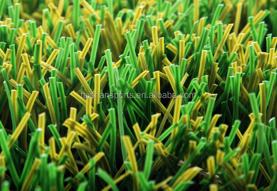 38mm Taman bermain rumput buatan kepadatan tinggi Untuk taman kanak-kanak 40mm Lapisan lateks Low Maintenance Anti gesekan Permeabilitas tinggi
