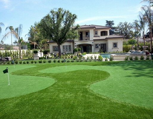 Buat Rumah dan Taman Anda Menonjol Dengan Dekorasi Rumput Hijau Buatan Tinggi Tumpukan 35mm