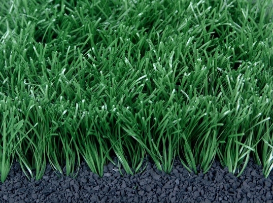 60mm Balkon Rumput sintetis 140 jahitan / M hijau Rumput palsu dengan 5/8 'Gauge