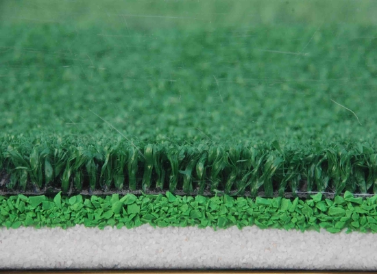 PP Backing Golf Artificial Grass 266 Stitches/M Untuk Penggunaan Luar Ruang Atau Lantai Rumah Dengan Kepadatan Tinggi