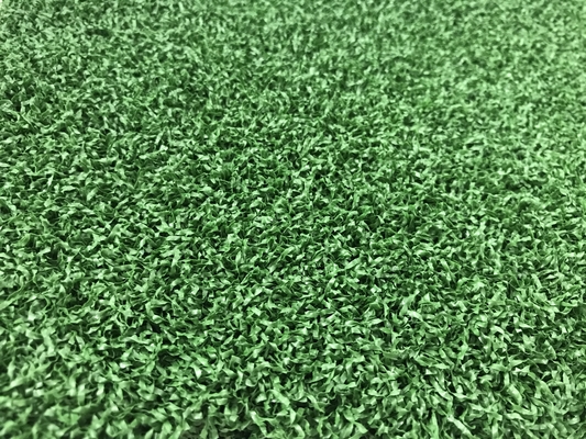 Golf buatan portabel putting hijau dengan CPP Backing dan PP bahan Olive Green Artificial Fake Grass
