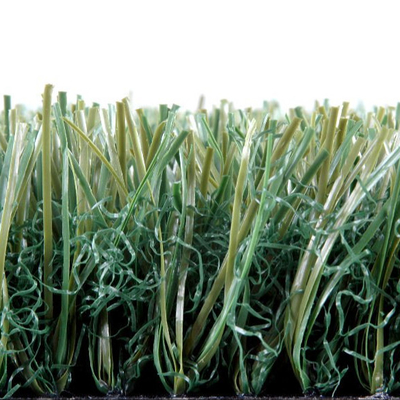 60mm Tumpukan Tinggi bola artificial turf Astroturf 140 jahitan / M elastis Artificial turfgrass