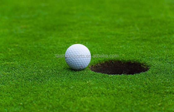 Golf Artificial Turf dengan Tinggi Tumpukan 17mm Densitas Tinggi dan PU Adhesive untuk Putting Greens Sintetis