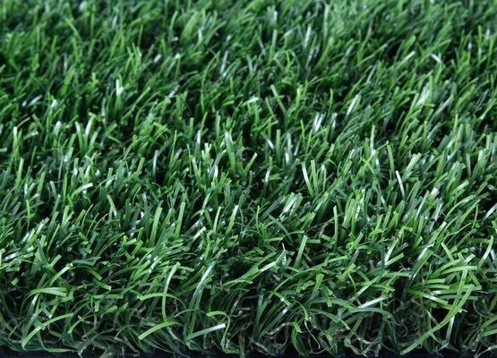 140 jahitan / M 60mm Tinggi Tumpukan 12000 Dtex Rumput buatan untuk lapangan sepak bola dan sepak bola