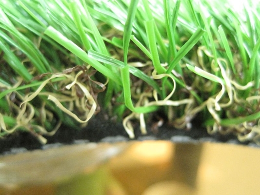140 jahitan / M Sepak bola rumput buatan 60mm rumput palsu untuk olahraga dengan 12000 Dtex dan 8820 kepadatan