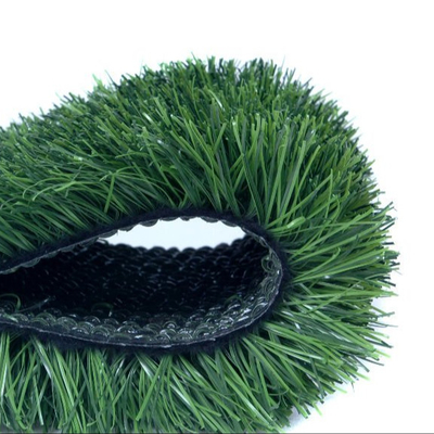 5/8" Gauge Football Artificial Grass 16000 Dtex Grass Palsu Dengan CPP + LENO Backing Dan Lapisan Lateks
