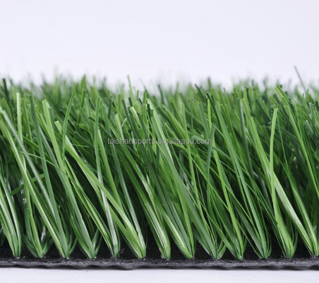 Green Football Artificial Turf 5/8 " Gauge Dengan PP + LENO Backing Dan SBR Lateks Lapisan Adhesive