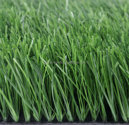 Green Football Artificial Turf dengan Gauge 5/8 "PP+LENO Backing dan Lapisan Lateks SBR