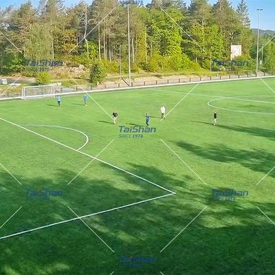 200 Jahitan/M Rumput Sintetis Tenis dengan Tinggi Tumpukan 20mm dalam Bahan Polietilen Tahan Lama