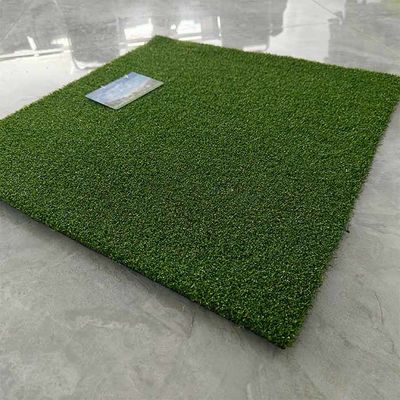 19mm Tinggi Tumpukan Rumput buatan tahan UV untuk Lapangan Olahraga dengan Instalasi Non-Fill
