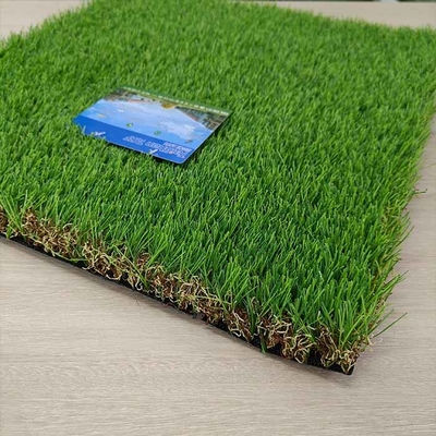 30mm Infiller bebas rumput buatan 15000 Detx rumput hijau buatan dengan perawatan rendah dan daya tahan tinggi