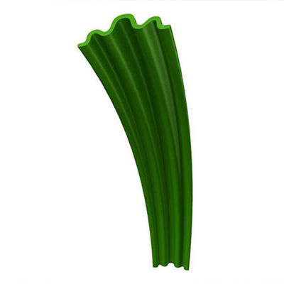 Multiflamen Hybrid Artificial Grass 45mm Tinggi Tumpukan 9500 Dtex Tumpukan sintetis tahan abrasi