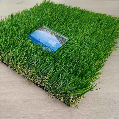 Taman bermain rumput buatan 43mm PU adesif rumput buatan untuk lapangan olahraga dan area umum