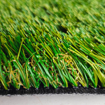 Multifungsi Non-Fill Green Synthetic Turf 40mm Low Maintenance Soft Feeling Natural Appearance