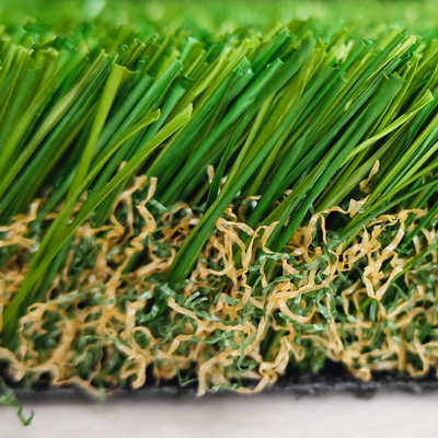 Rumput buatan tanpa isi 45mm untuk lanskap dan taman dengan perawatan rendah dan penampilan yang realistis