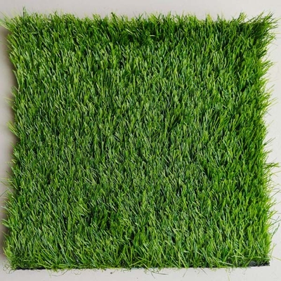 Non-Fill Synthetic Turf 25mm Artificial Grass High Dtex Untuk Lapangan Olahraga Dan Dekorasi Lansekap