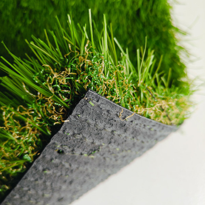 43mm Customisable Landscape Artificial Grass Pile Height 200 Stitches/M Lima Warna Campuran Untuk Kebutuhan Olahraga Dan Hiburan