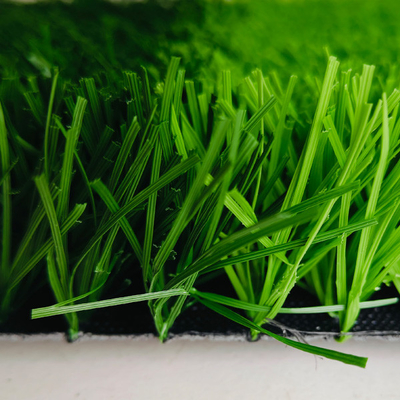 PP+Leno Backing 50mm Pile Height Sports Artificial Turf dengan Low Maintenance dan Dua Warna