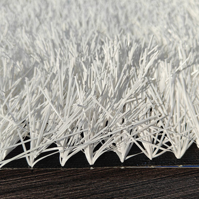 50mm Customisable Sports Artificial Grass Dengan Warna Putih Dalam 5/8 Guage Dan 8000 Dtex