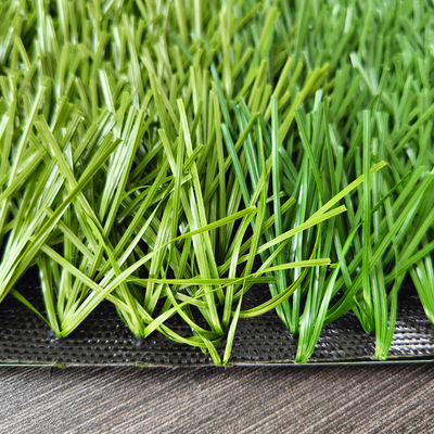 Dtex 12000 Sports Artificial Turf 140 Stitches/M Customisable Artificial Grass Dengan Lapisan Lateks SBR