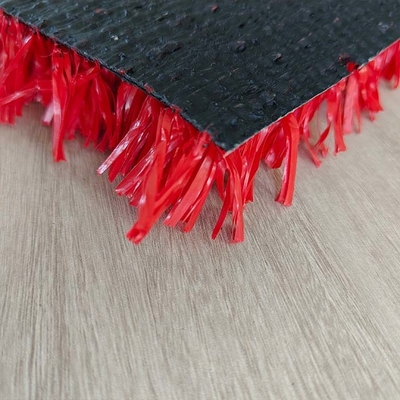 25mm merah buatan palsu Tennis Grass Low Maintenance Multifungsi Astro Turf untuk olahraga tenis dan kegiatan lainnya