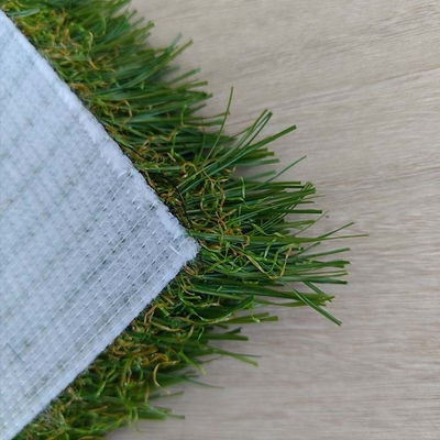 8800 Dtex 40mm Tinggi Tumpukan Hot Melt Fabric Backing Landscape Artificial Grass Dalam 4 Warna