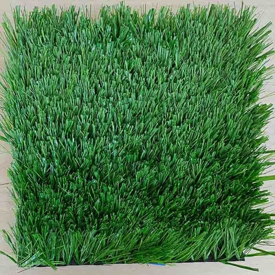 17500 Dtex Rumput buatan sepak bola yang sangat tahan lama 60mm Untuk tempat olahraga dan rekreasi Perawatan rendah