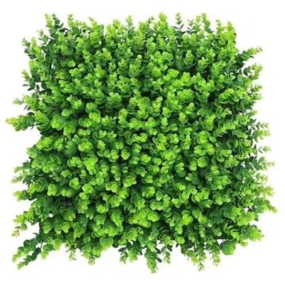 PE Polyethylene Outdoor Artificial Wall Grass tahan lama ramah lingkungan Untuk dekorasi ruangan dan toko