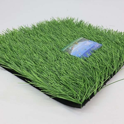 Olahraga Hijau 60mm Sepak Bola Artificial Grass SBR Latex Adhesive High Dtex