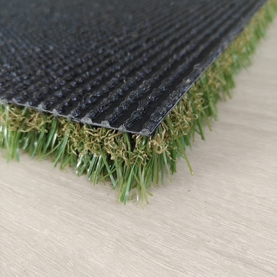 PU Adhesive 28mm 13800 Dtex Landscape Artificial Grass Double PP Backing Balconies Backyards Dekorasi UV Resistance Low Maintenance