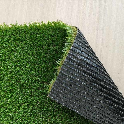 PU Adhesive 28mm 13800 Dtex Landscape Artificial Grass Double PP Backing Balconies Backyards Dekorasi UV Resistance Low Maintenance