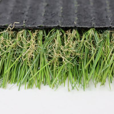 40mm Landscape Artificial Grass Densitas Tinggi Dtex Tinggi Palsu Astro Turf SBR Lateks Komposit PP Backing