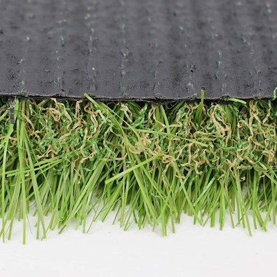Custom Outdoor UV Resistant Natural Carpet Grass 43 mm Artificial Lawn Synthetic Garden Grass Artificial Turf untuk Landscape