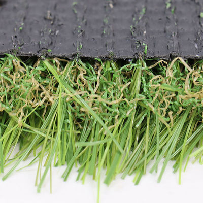 Rumput buatan lanskap permeabilitas air tinggi dengan sertifikasi ganda FIFA dan FIH dan 160 jahitan per meter