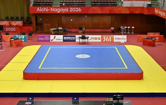 IWUF Certified Wushu Mat and Sports Equipment for Multi-Sport Application with 12000mm × 18000mm × 90mm Size