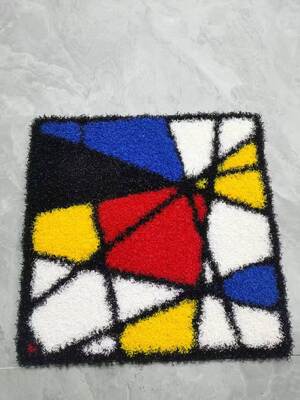 Rumput Sintetis Bergambar Rumput Sintetis 40mm Rumput Sepak Bola Logo Kustom