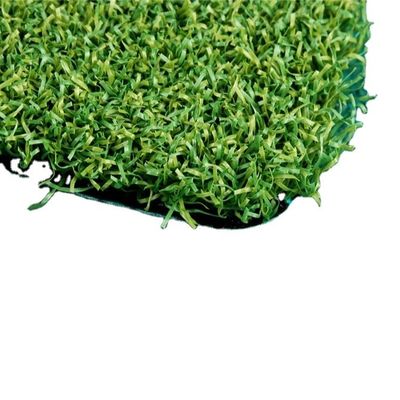 Golf Artificial Turf dengan Tinggi Tumpukan 17mm Densitas Tinggi dan PU Adhesive untuk Putting Greens Sintetis