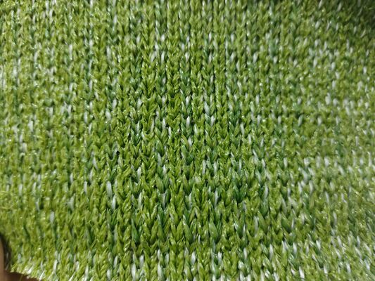 22mm Tinggi Tumpukan Rumput Woven dengan Permeabilitas Tinggi untuk Rumput Sintetis Pet-Friendly