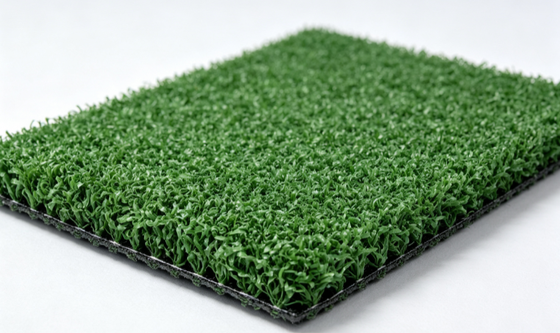 Rumput Sintetis Golf Bahan PE 16mm Kepadatan Tinggi untuk Putting Green Profesional